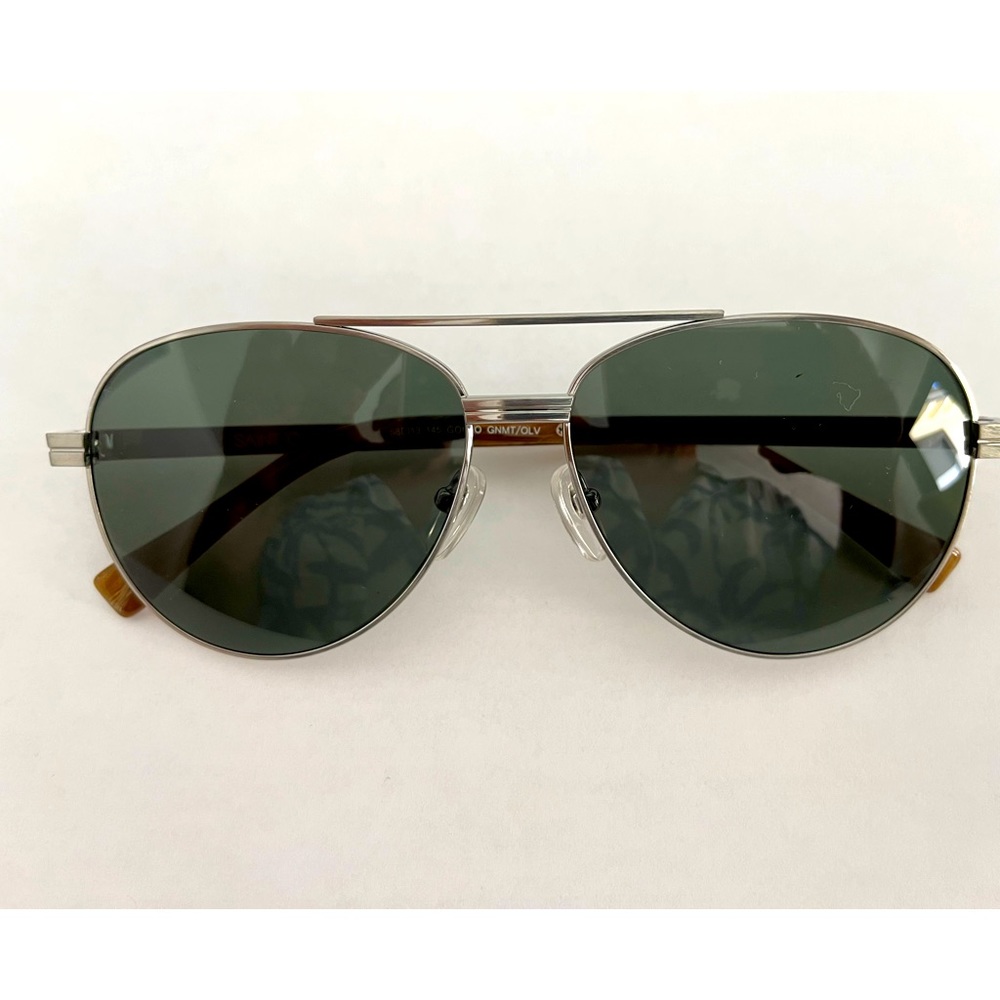 COPY - COPY - SAINT OWEN SUNGLASSES, TITANIUM FRAME,GONZO Gun metal olive lenses